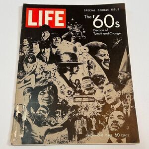 Vintage Life Magazine The 60’s Special Double Issue December 26, 1969